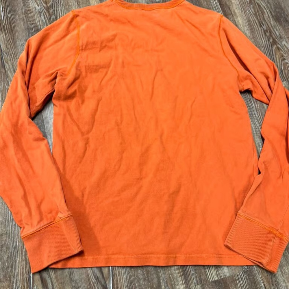 Orange Long Sleeve Shirt